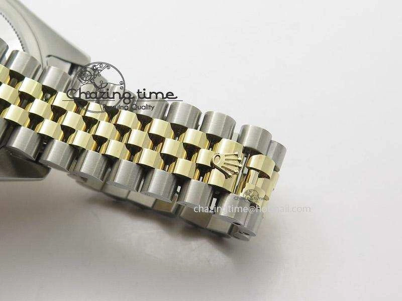 DayDate II 41mm MK Best Edition SS RG Wrapped Gold Dial Diamond Marker On Bracelet A2836