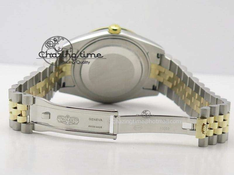 DayDate II 41mm MK Best Edition SS RG Wrapped Gold Dial Diamond Marker On Bracelet A2836