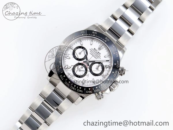 Daytona 116500 APSF 1:1 Best Edition White Dial on SS Bracelet SH4130