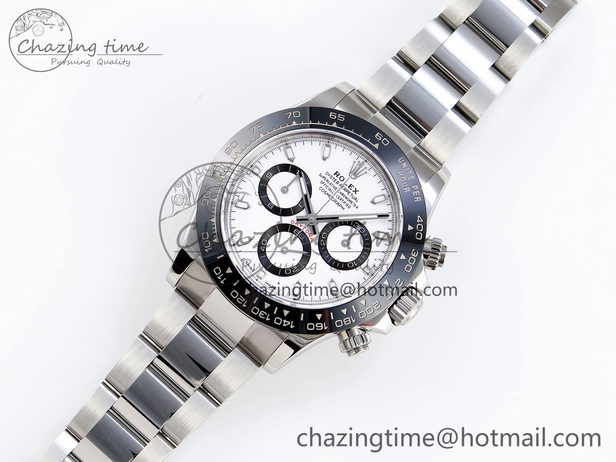 Daytona 116500 APSF 1:1 Best Edition White Dial on SS Bracelet SH4130