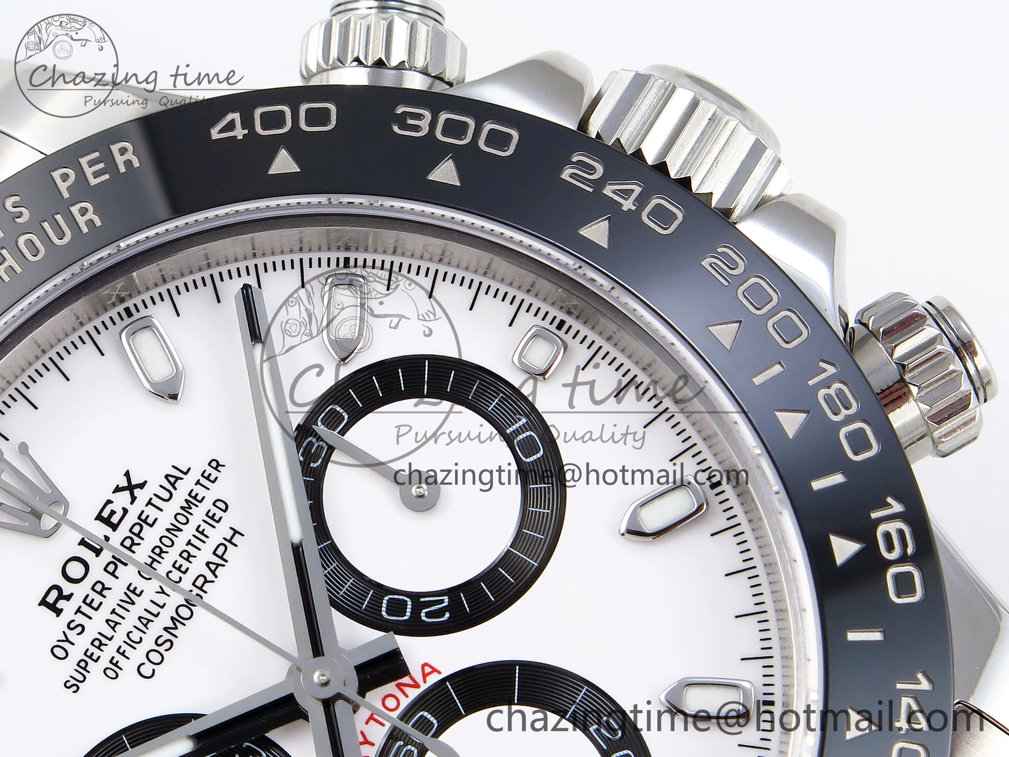 Daytona 116500 APSF 1:1 Best Edition White Dial on SS Bracelet SH4130