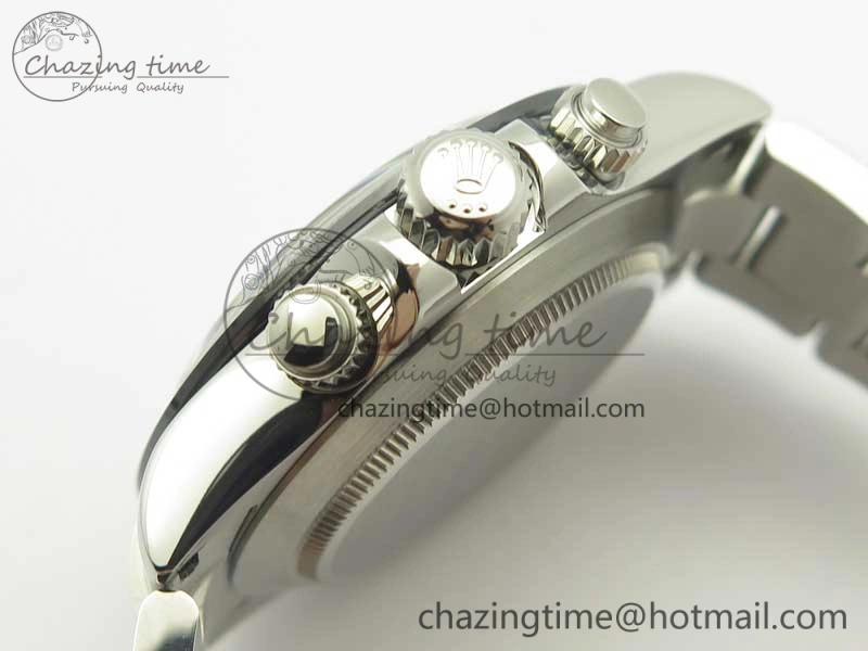 Daytona 116500 ARF 1:1 Best Edition 904L SS Case And Bracelet White Dial A4130 Super Clone V2