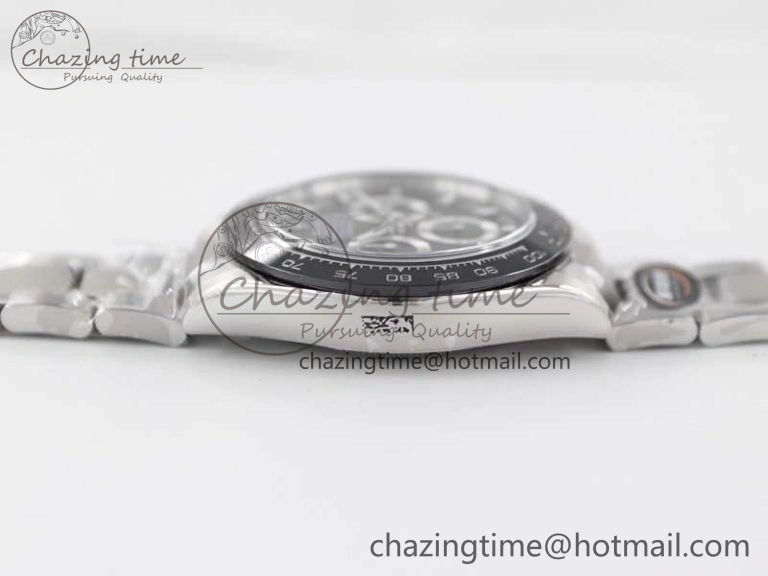 Daytona 116500 BTF 1:1 Best Edition 904L SS Case and Bracelet Black Dial SA4130