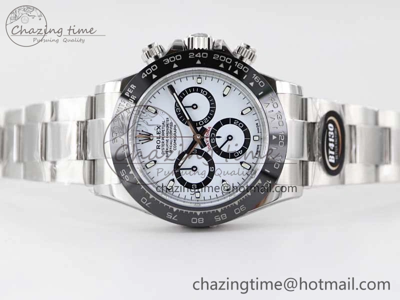 Daytona 116500 BTF 1:1 Best Edition 904L SS Case and Bracelet White Dial SA4130