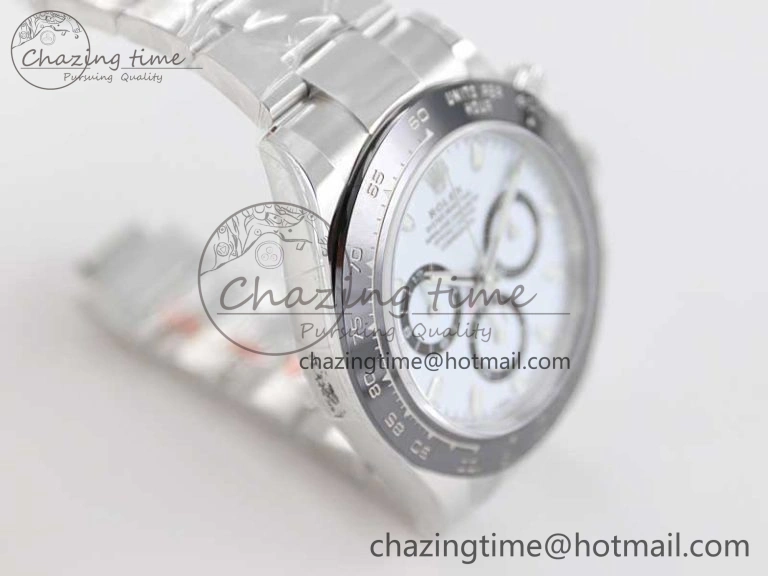 Daytona 116500 BTF 1:1 Best Edition 904L SS Case and Bracelet White Dial SA4130