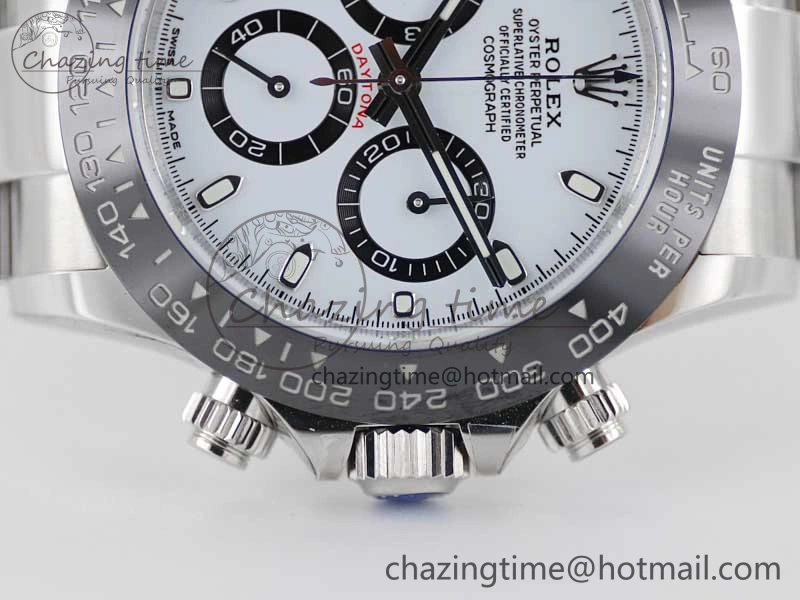 Daytona 116500 BTF 1:1 Best Edition 904L SS Case and Bracelet White Dial SA4130
