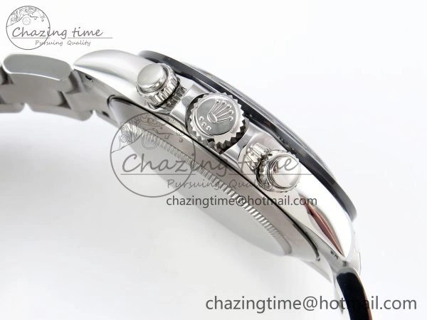 Daytona 116500 Clean 1:1 Best Edition 904L SS Case and Bracelet Black Dial SA4130 V2