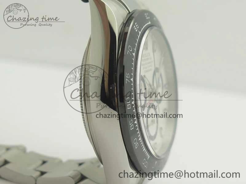 Daytona 116500 GMF Best Edition 904L SS Case and Bracelet White Dial A4130