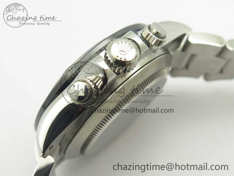 Daytona 116500 GMF Best Edition 904L SS Case and Bracelet White Dial A4130