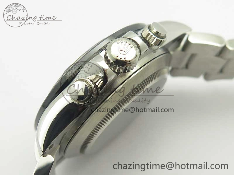 Daytona 116500 GMF Best Edition 904L SS Case and Bracelet White Dial A4130