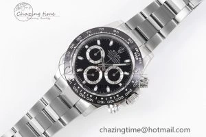 Daytona 116500 KING 1:1 Best Edition Black Dial on SS Bracelet SH4130