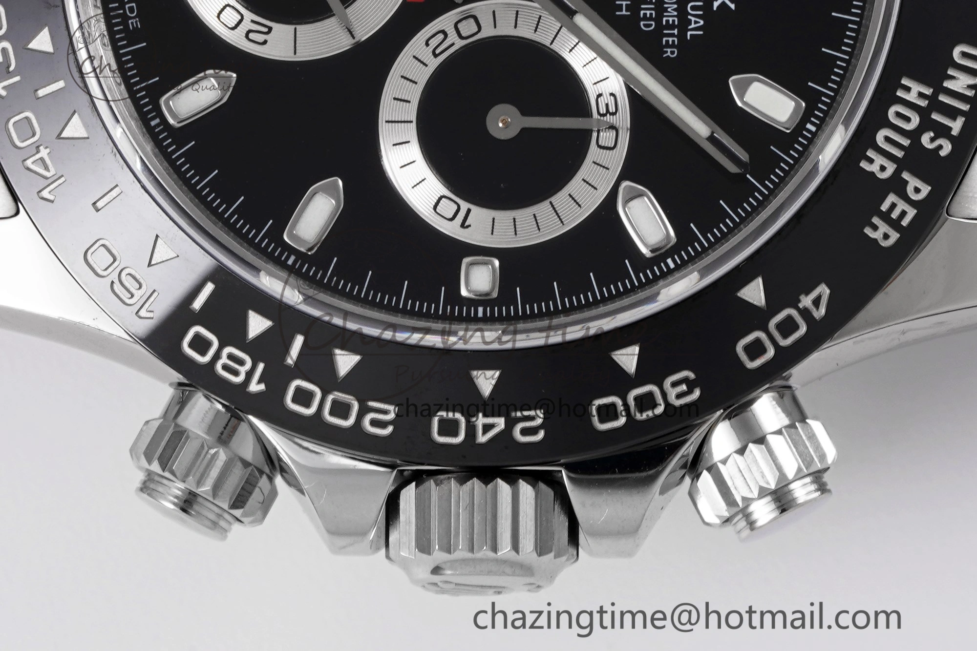 Daytona 116500 KING 1:1 Best Edition Black Dial on SS Bracelet SH4130
