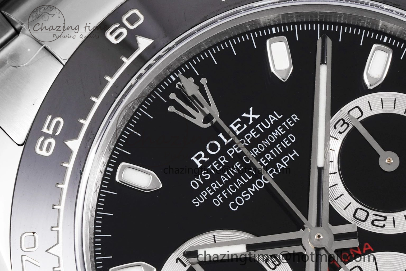 Daytona 116500 KING 1:1 Best Edition Black Dial on SS Bracelet SH4130