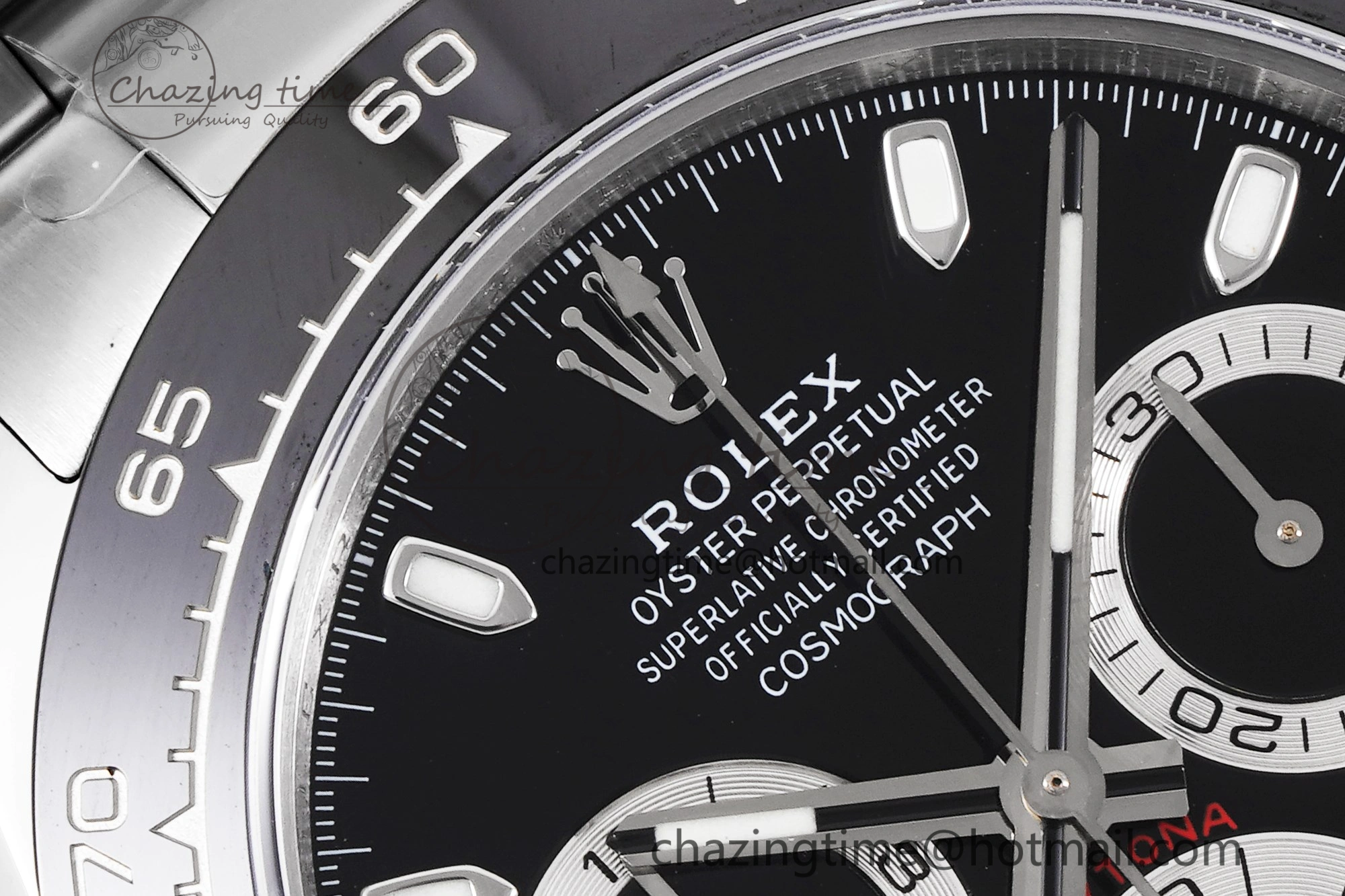 Daytona 116500 KING 1:1 Best Edition Black Dial on SS Bracelet SH4130