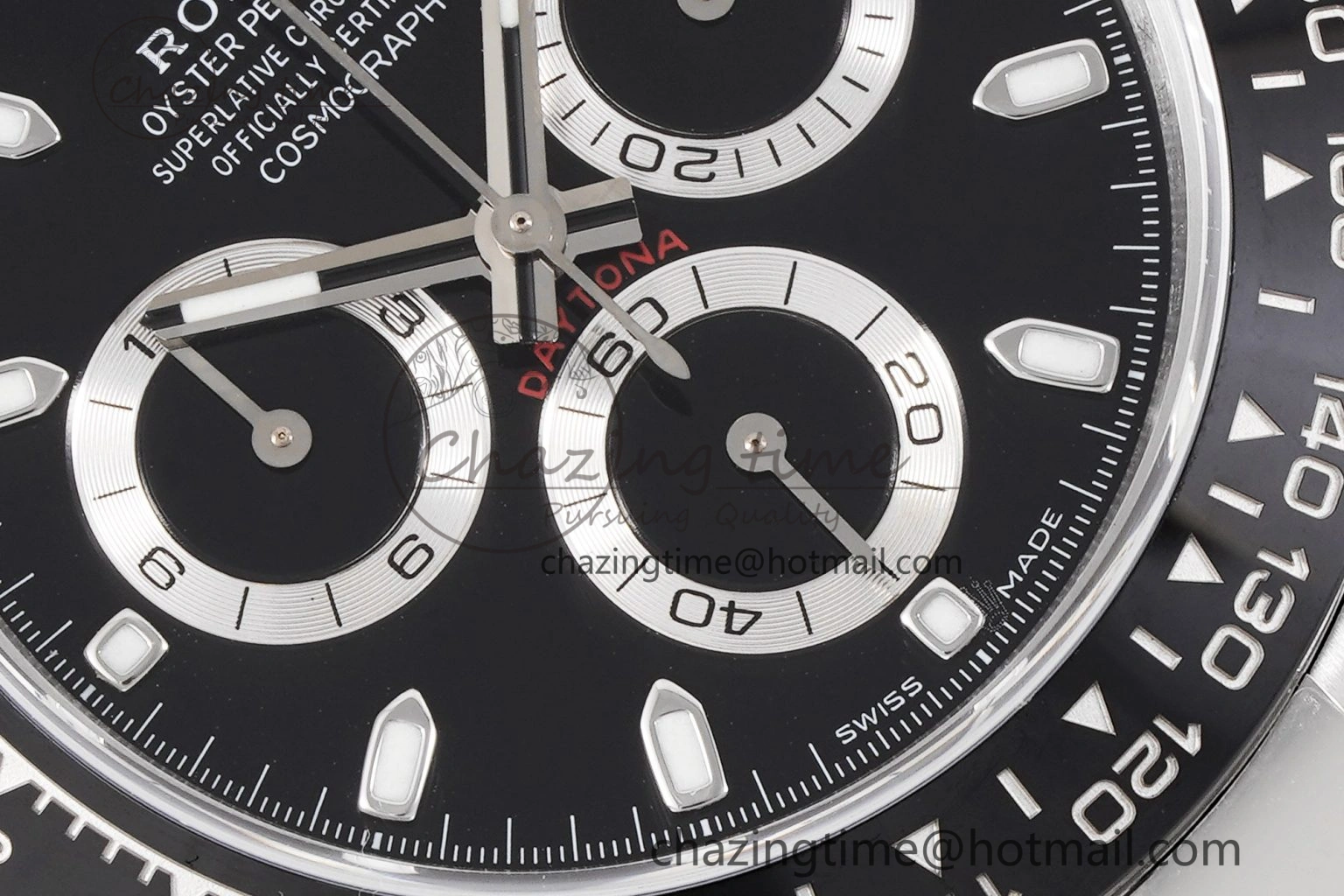 Daytona 116500 KING 1:1 Best Edition Black Dial on SS Bracelet SH4130