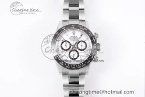 Daytona 116500 KING 1:1 Best Edition White Dial on SS Bracelet SH4130