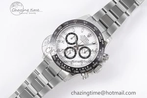 Daytona 116500 KING 1:1 Best Edition White Dial on SS Bracelet SH4130