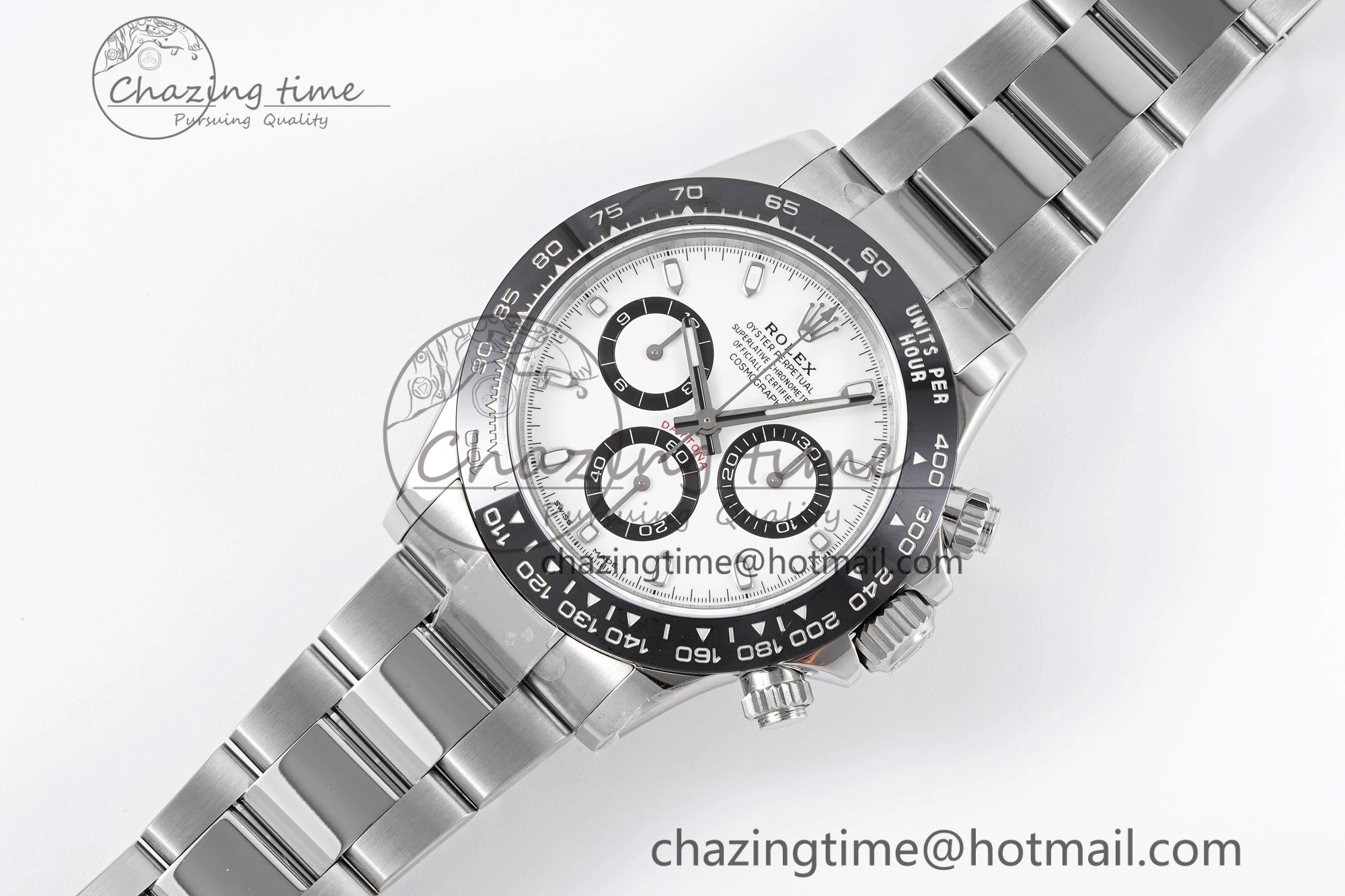 Daytona 116500 KING 1:1 Best Edition White Dial on SS Bracelet SH4130