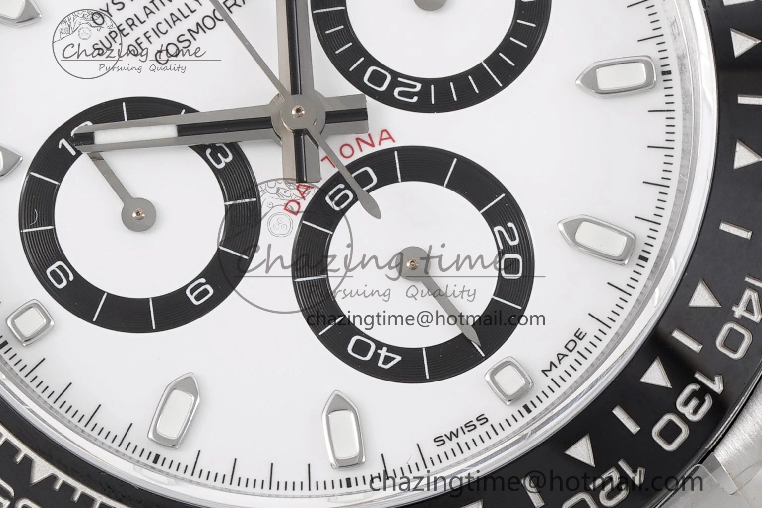 Daytona 116500 KING 1:1 Best Edition White Dial on SS Bracelet SH4130