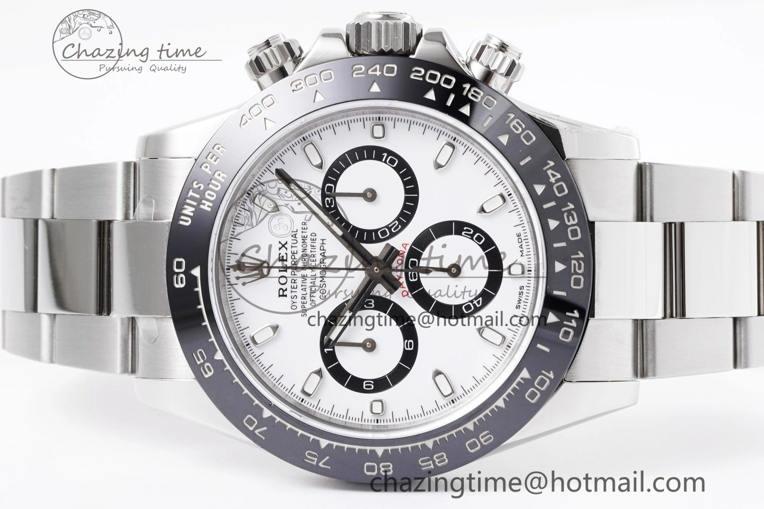 Daytona 116500 KING 1:1 Best Edition White Dial on SS Bracelet SH4130