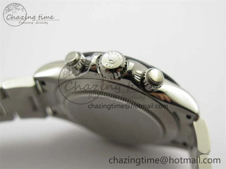 Daytona 116500 KKF 1:1 Best Edition 904L Steel Black Dial on SS Bracelet A7750