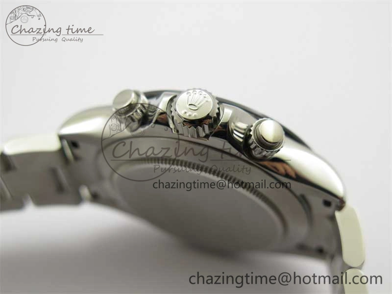 Daytona 116500 KKF 1:1 Best Edition 904L Steel Black Dial on SS Bracelet A7750