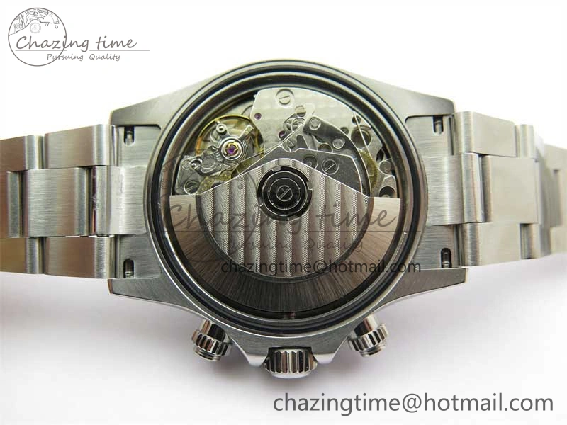 Daytona 116500 KKF 1:1 Best Edition 904L Steel Black Dial on SS Bracelet A7750