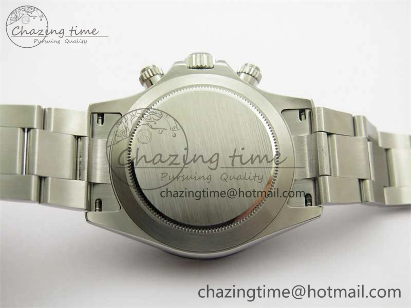 Daytona 116500 KKF 1:1 Best Edition 904L Steel White Dial on SS Bracelet A7750
