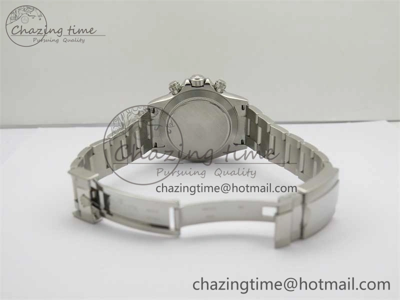 Daytona 116500 KKF 1:1 Best Edition 904L Steel White Dial on SS Bracelet A7750
