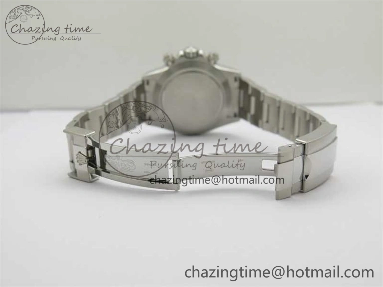 Daytona 116500 KKF 1:1 Best Edition 904L Steel White Dial on SS Bracelet A7750