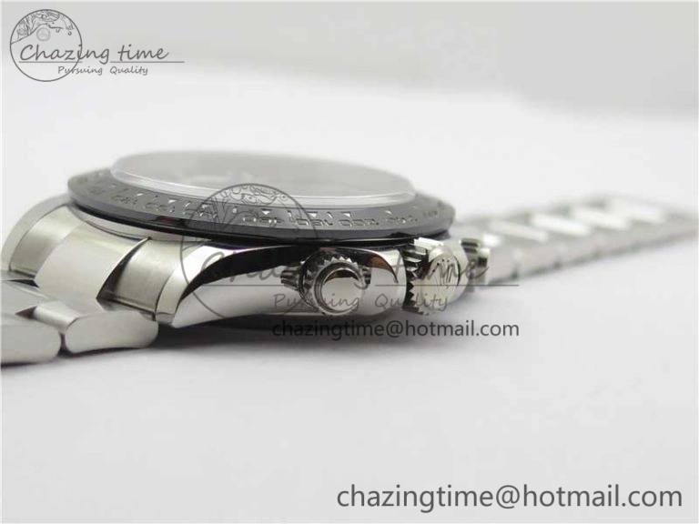 Daytona 116500 Noob 1:1 Best Edition 904L SS Case and Bracelet Black Dial SA4130 V4