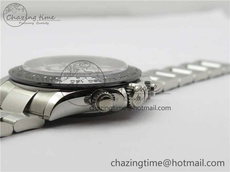 Daytona 116500 Noob 1:1 Best Edition 904L SS Case and Bracelet White Dial SA4130 V4