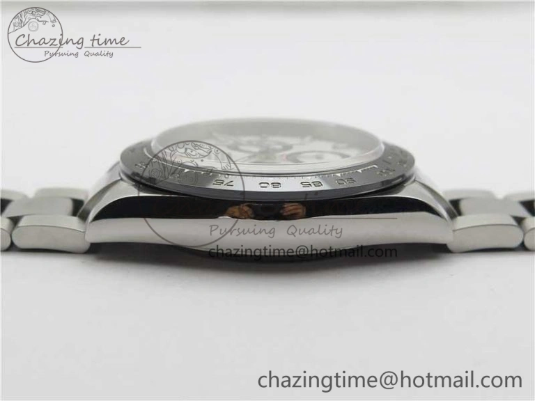 Daytona 116500 Noob 1:1 Best Edition 904L SS Case and Bracelet White Dial SA4130 V4