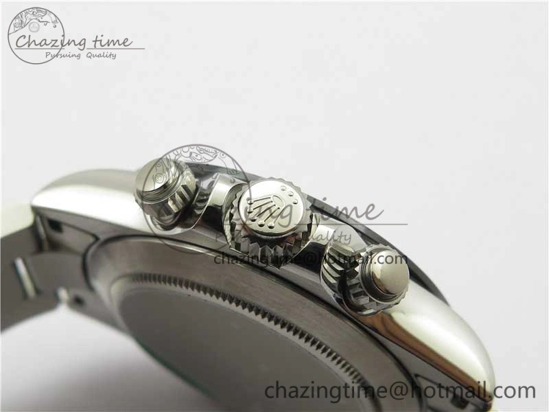 Daytona 116500 Noob 1:1 Best Edition 904L SS Case and Bracelet White Dial SA4130 V4
