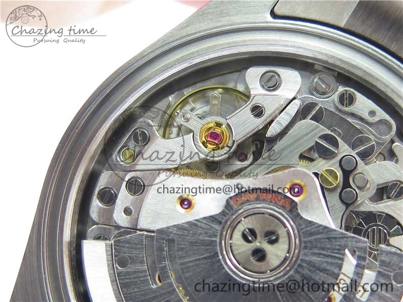 Daytona 116500 Noob 1:1 Best Edition 904L SS Case and Bracelet White Dial SA4130 V4