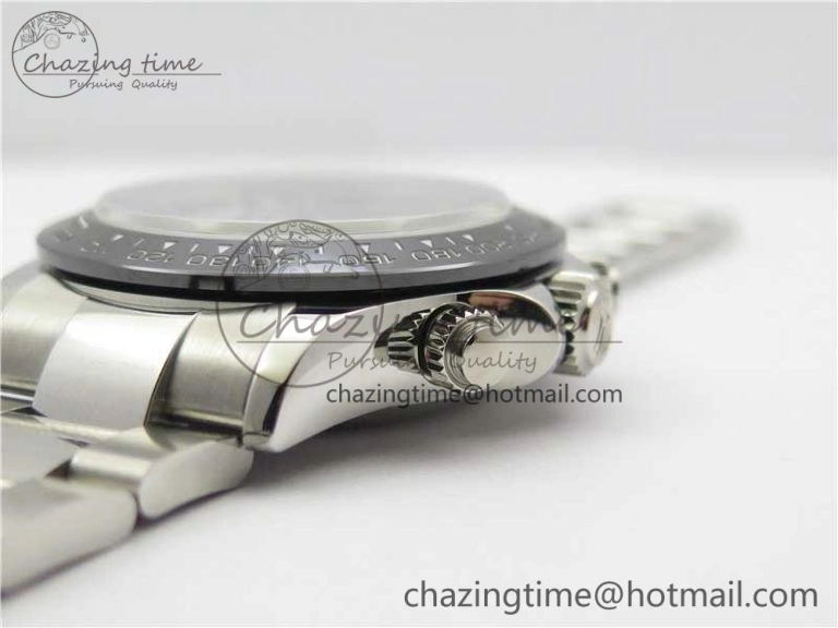 Daytona 116500 Noob 1:1 Best Edition Ceramic Bezel Black Dial on SS Bracelet A7750