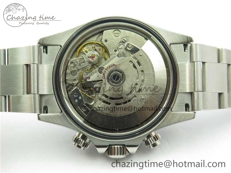 Daytona 116500 Noob 1:1 Best Edition Ceramic Bezel White Dial on SS Bracelet A7750