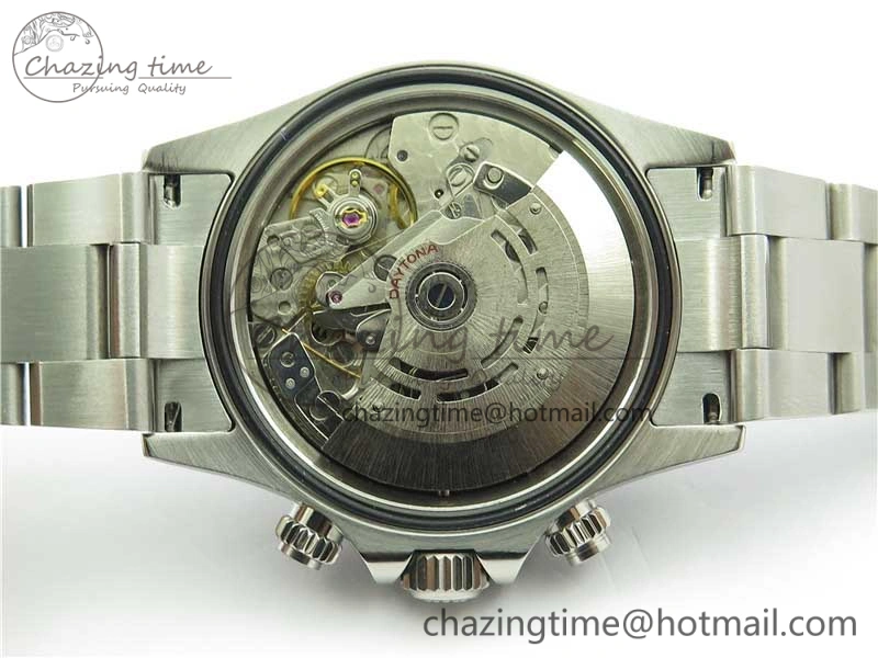 Daytona 116500 Noob 1:1 Best Edition Ceramic Bezel White Dial on SS Bracelet A7750
