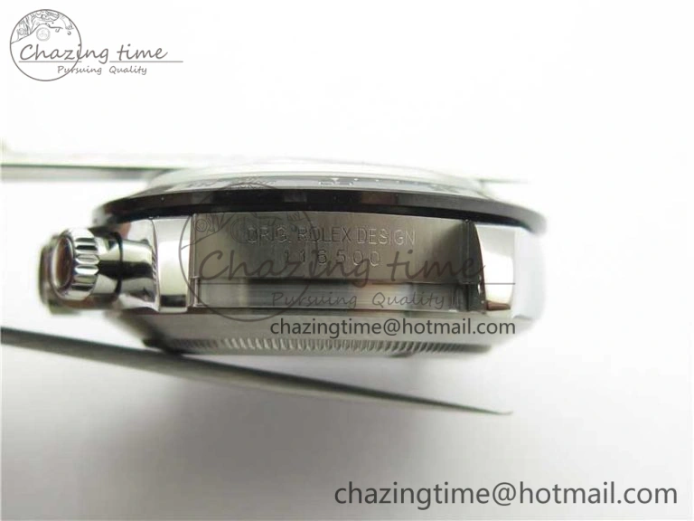 Daytona 116500 Noob 1:1 Best Edition Ceramic Bezel White Dial on SS Bracelet A7750