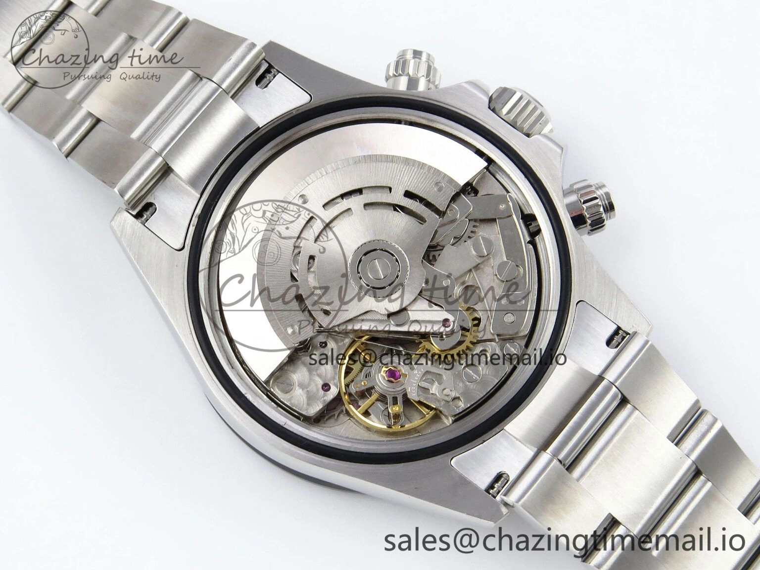Daytona 116500 QF 1:1 Best Edition Black Dial on SS Bracelet SA4130