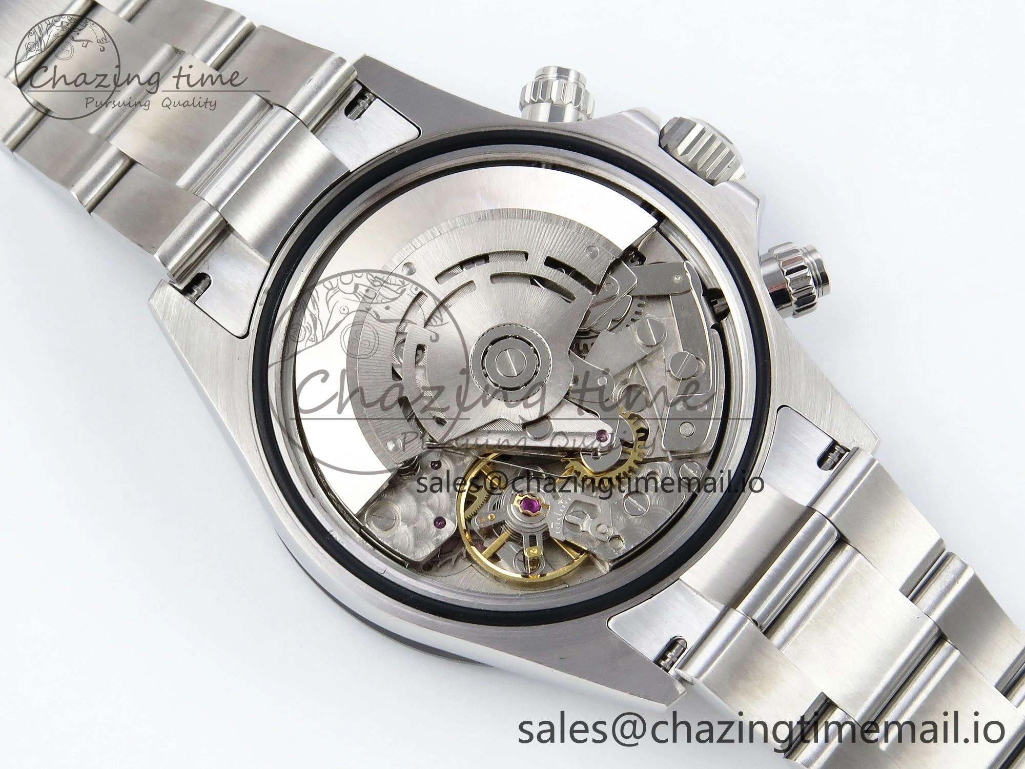 Daytona 116500 QF 1:1 Best Edition Black Dial on SS Bracelet SA4130