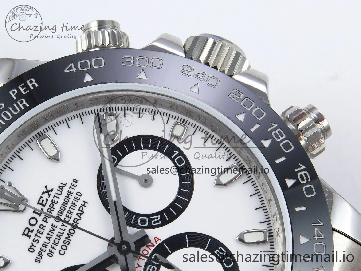 Daytona 116500 QF 1:1 Best Edition White Dial on SS Bracelet SA4130