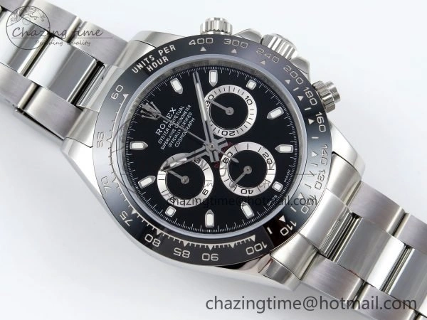 Daytona 116500 VRF 1:1 Best Edition Black Dial on SS Bracelet A7750 V2