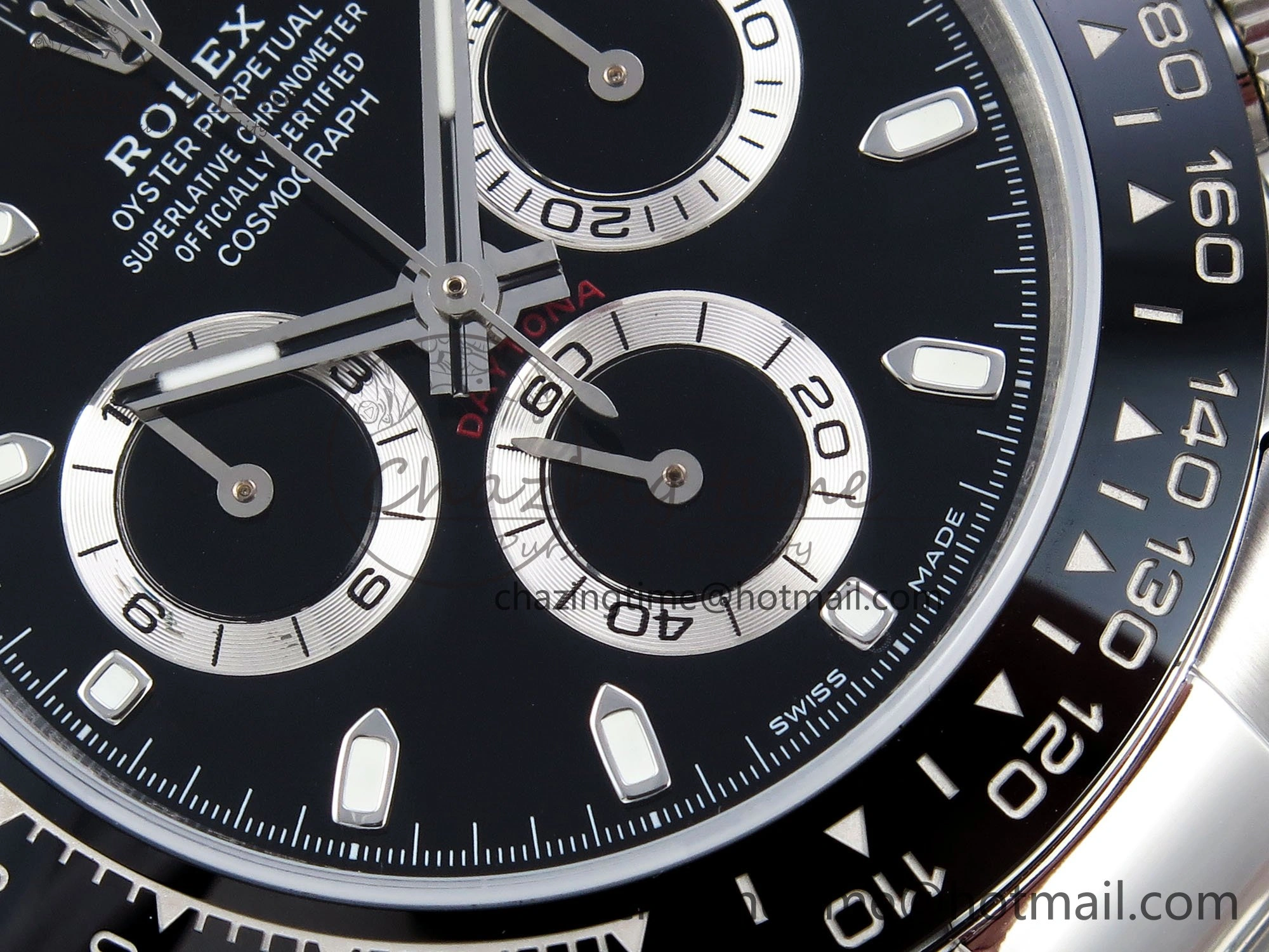 Daytona 116500 VRF 1:1 Best Edition Black Dial on SS Bracelet A7750 V2