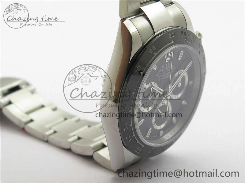 Daytona 116500 VRF 1:1 Best Edition Black Dial on SS Bracelet A7750