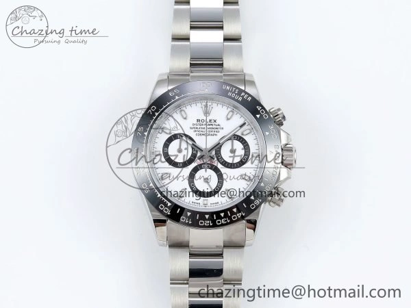 Daytona 116500 VRF 1:1 Best Edition White Dial on SS Bracelet A7750 V2