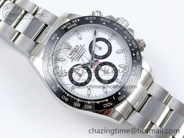 Daytona 116500 VRF 1:1 Best Edition White Dial on SS Bracelet A7750 V2