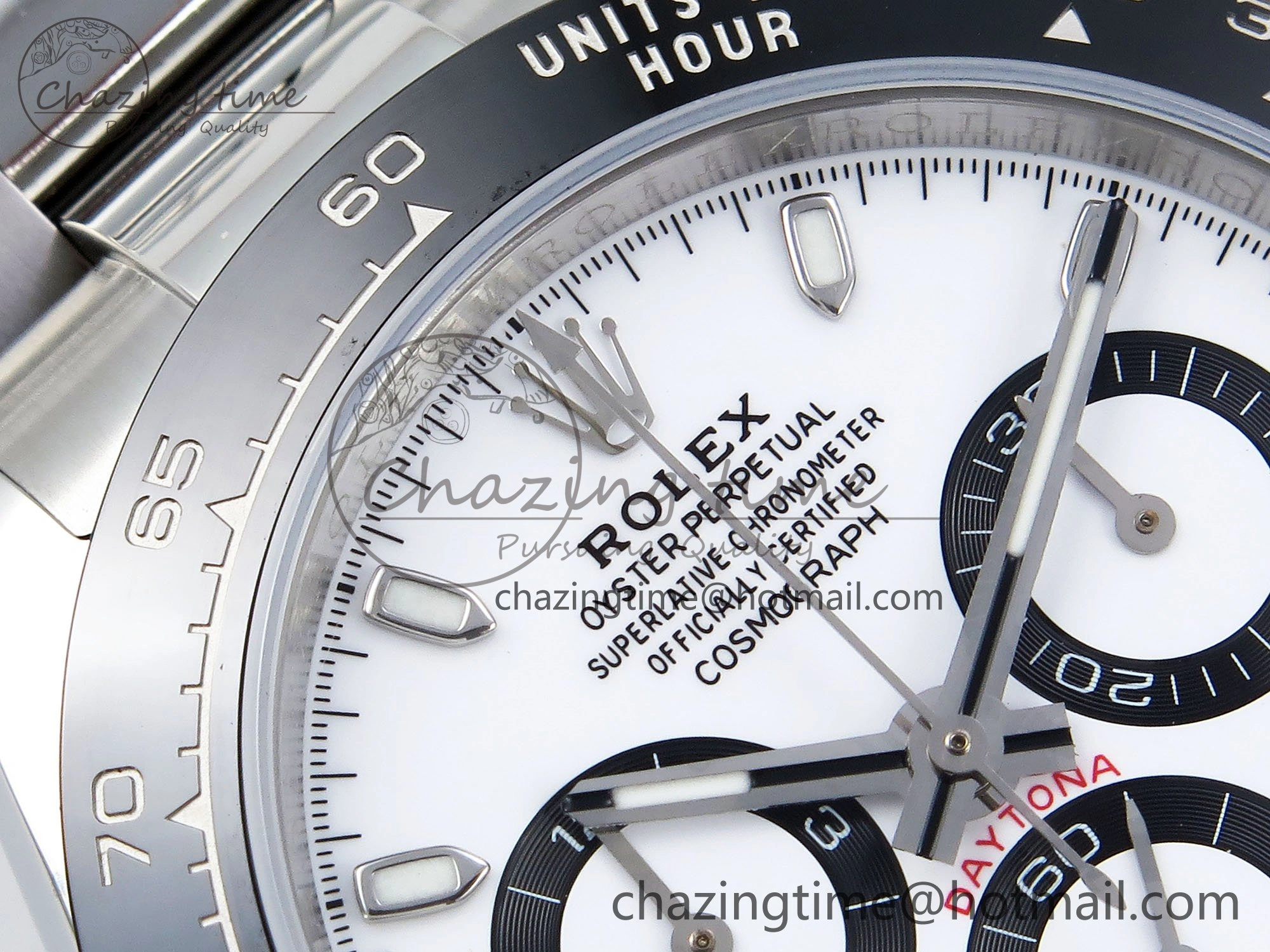 Daytona 116500 VRF 1:1 Best Edition White Dial on SS Bracelet A7750 V2