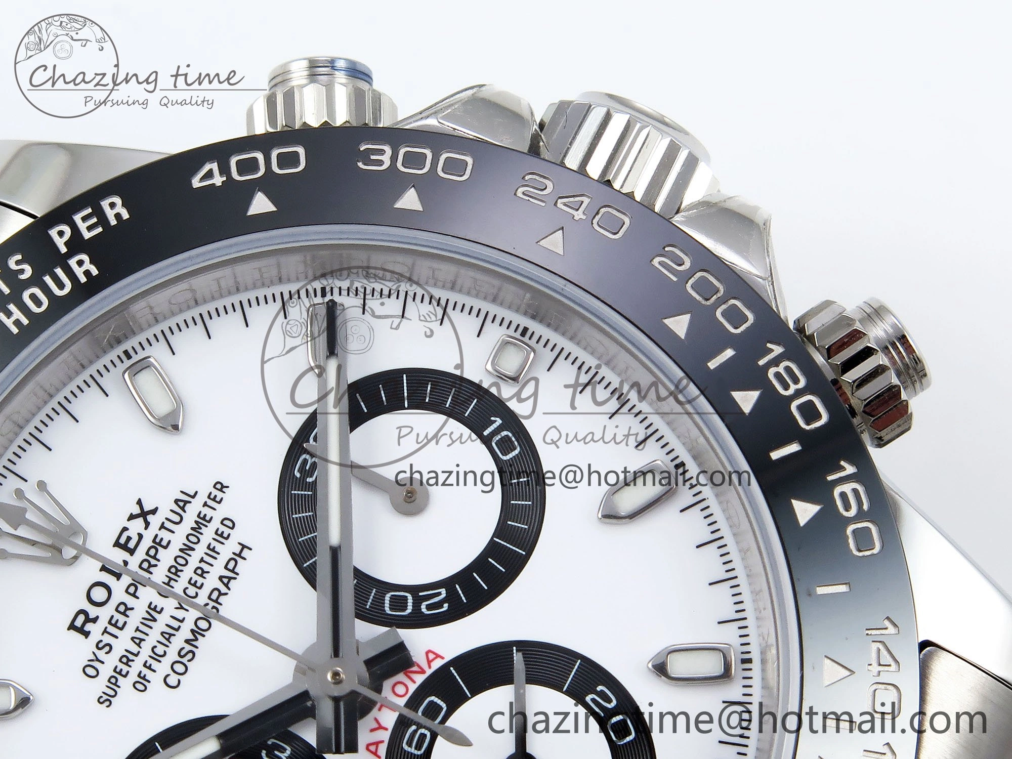 Daytona 116500 VRF 1:1 Best Edition White Dial on SS Bracelet A7750 V2