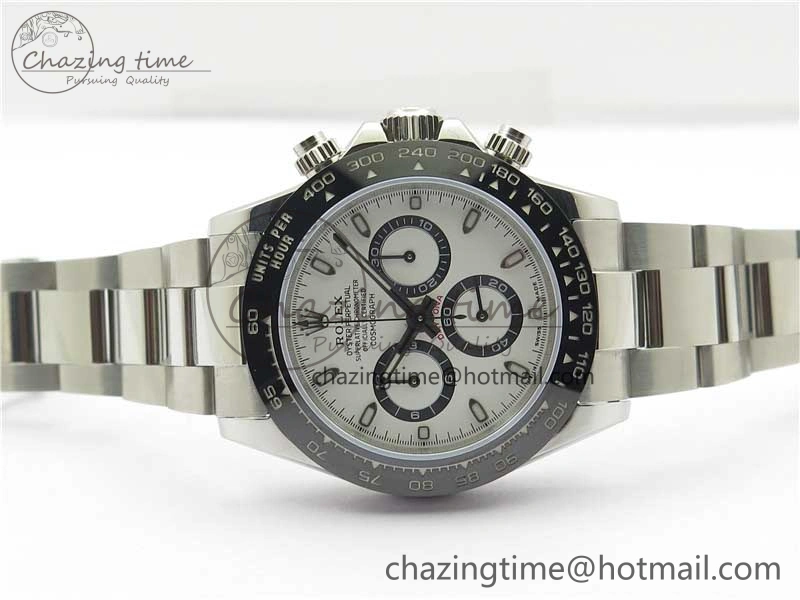 Daytona 116500 VRF 1:1 Best Edition White Dial on SS Bracelet A7750